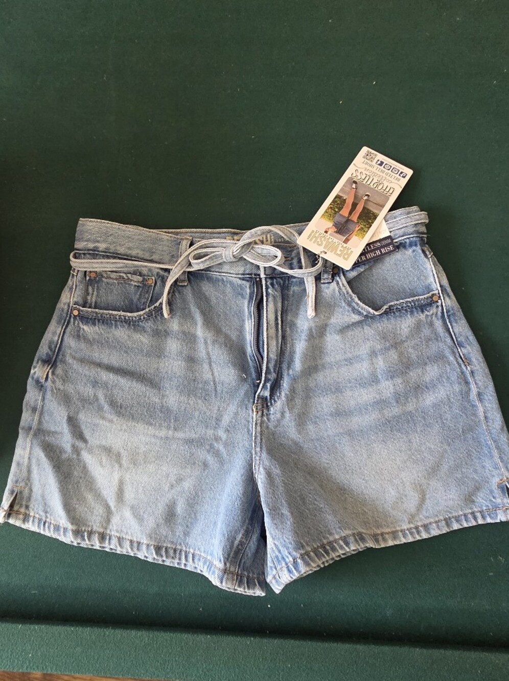 Rewash Light Blue Women's Denim Shorts